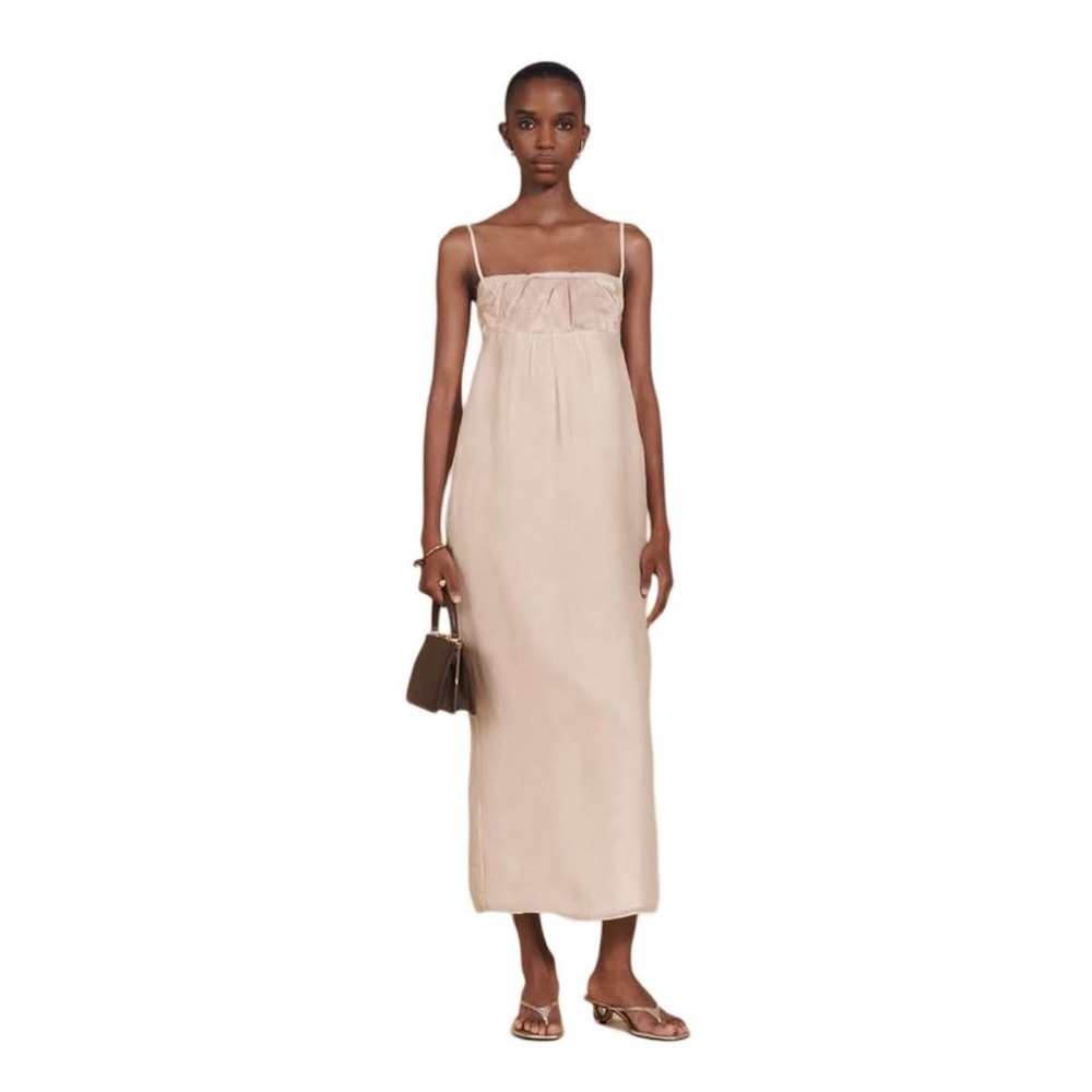ZARA mixed organza dress